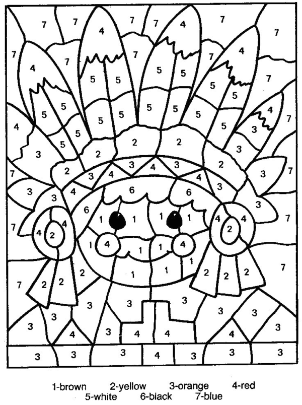 Native american coloring pages printable for free download