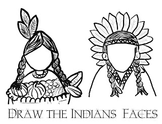 Thanksgiving coloring pages native american indian coloring pages
