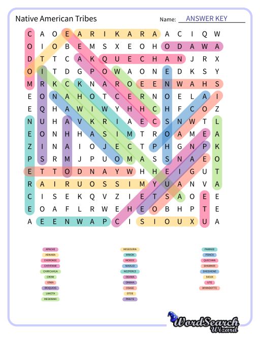 Word search puzzle