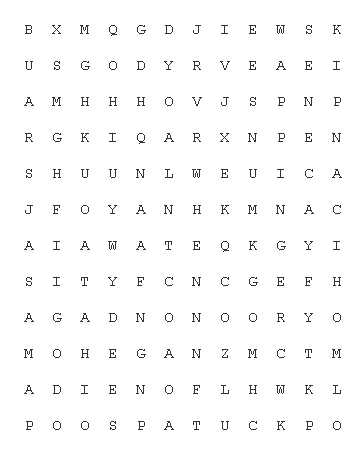 New york tribes word search puzzle