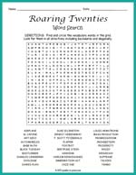Native american tribes word search
