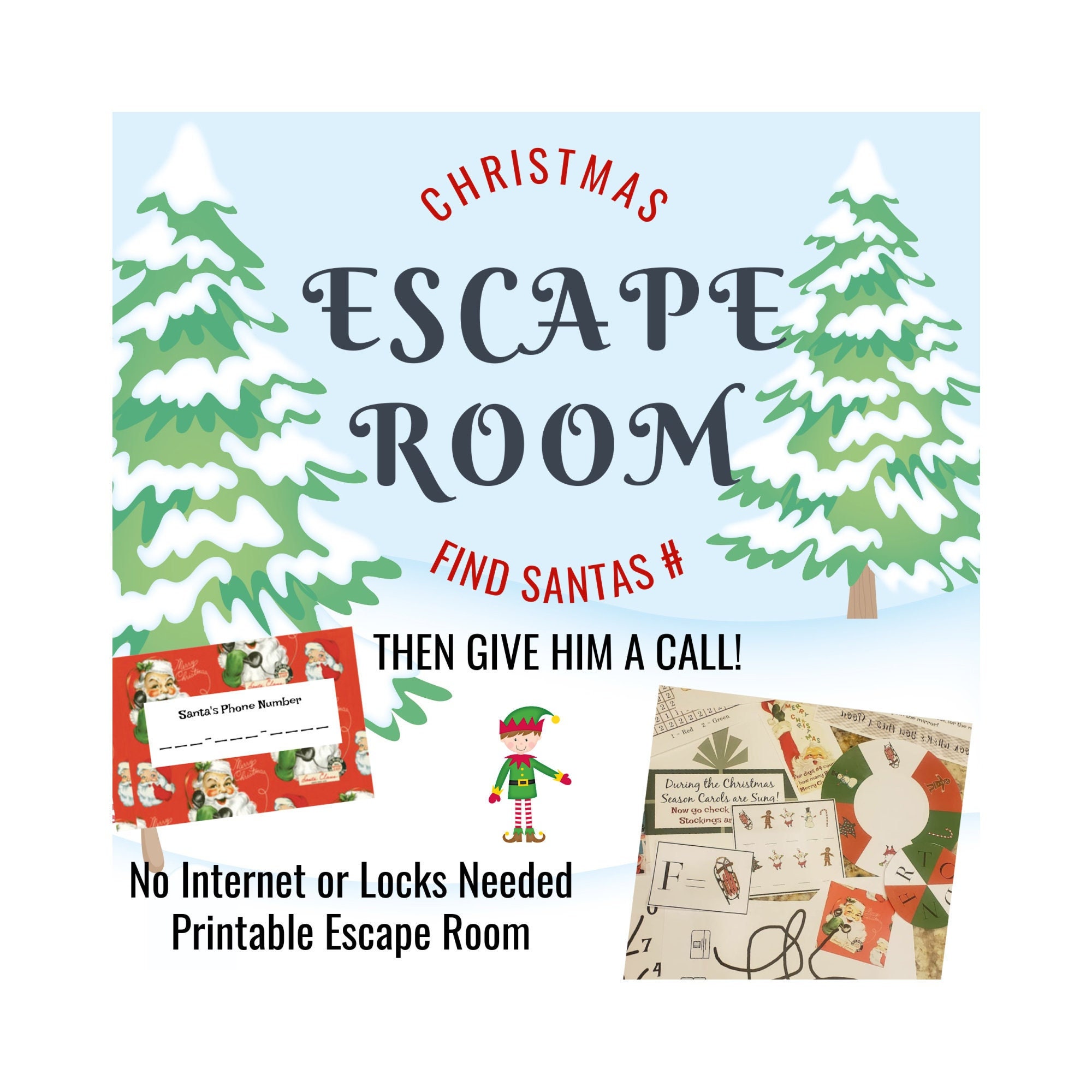 Nativity escape room