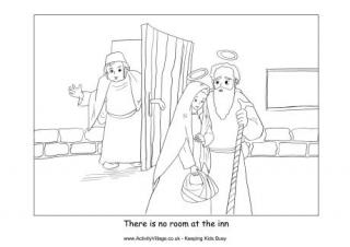 Nativity louring pages