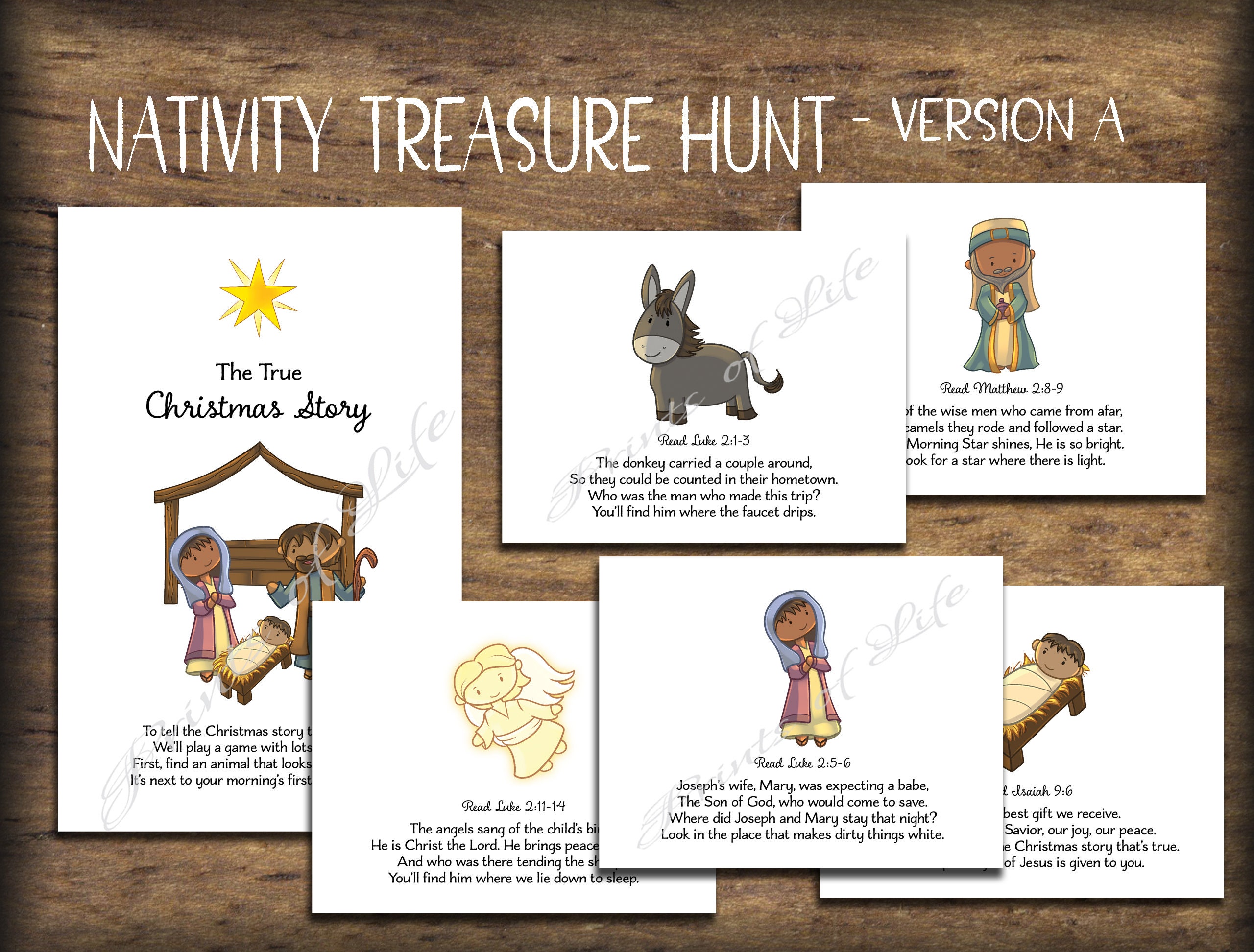 Nativity escape room
