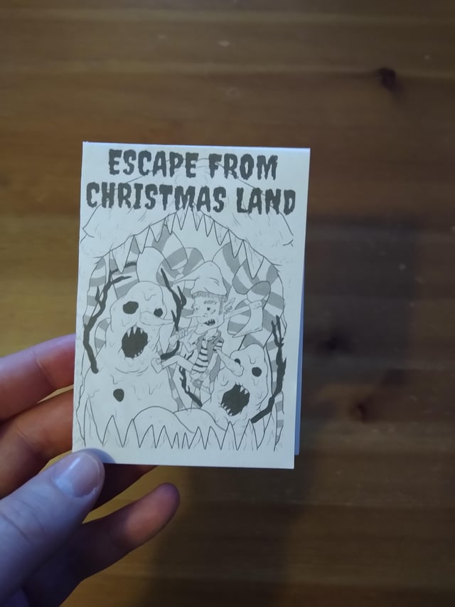 Free christmas game zine rzines