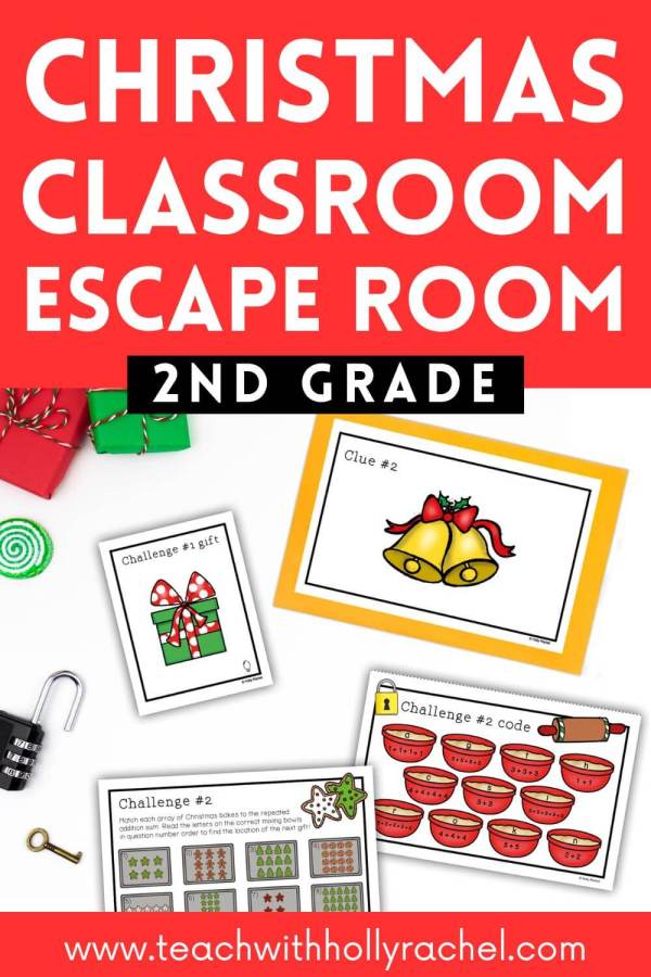 Classroom christmas escape room
