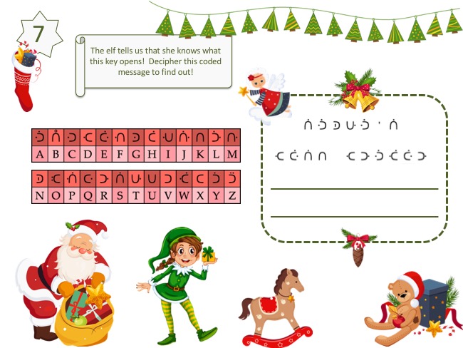 Christmas escape room