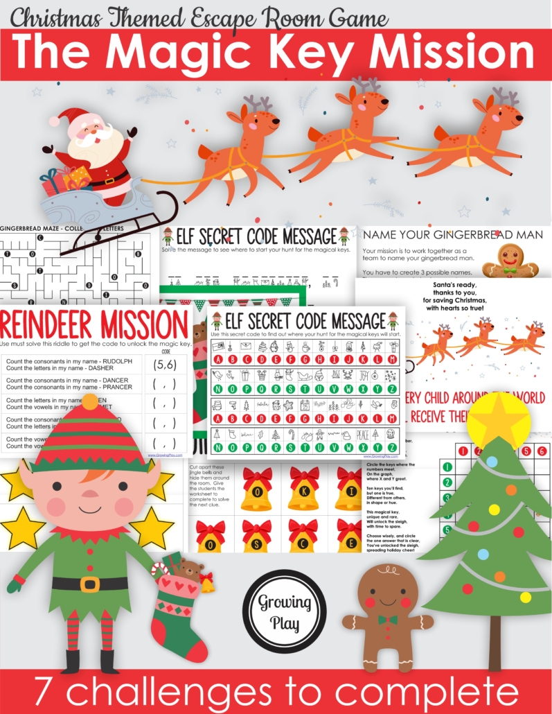 Christmas finish my phrase free printable
