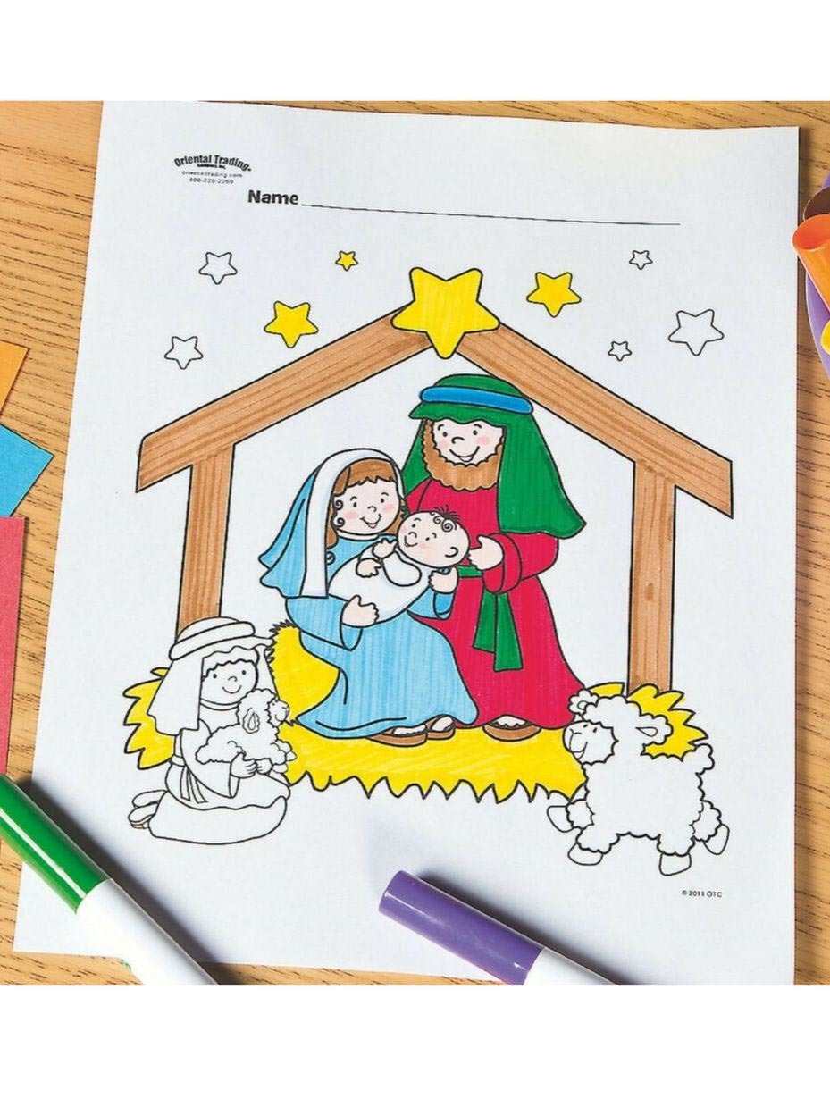 Simple nativity craft ideas for kids