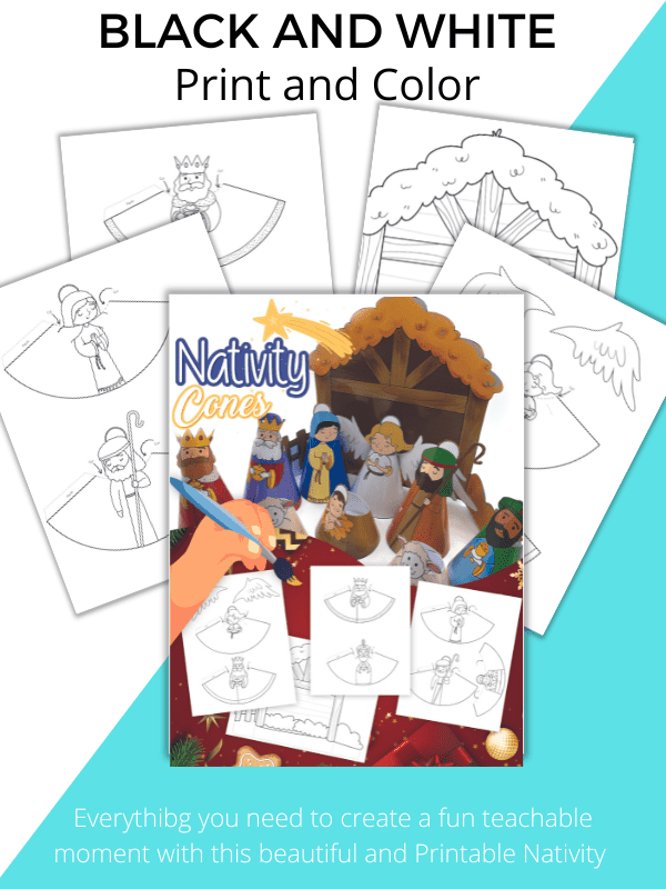 Fun printable christmas nativity crafts for kids with bible verses â faith filled food for moms