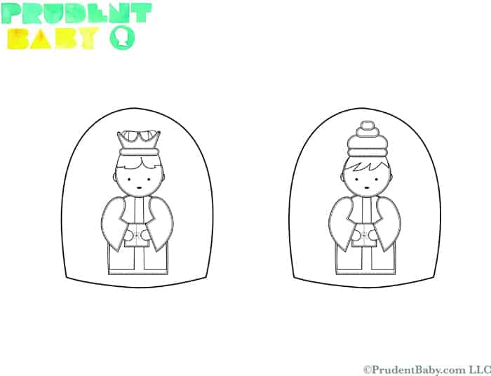 Easy diy nativity set with free printable pretty prudent