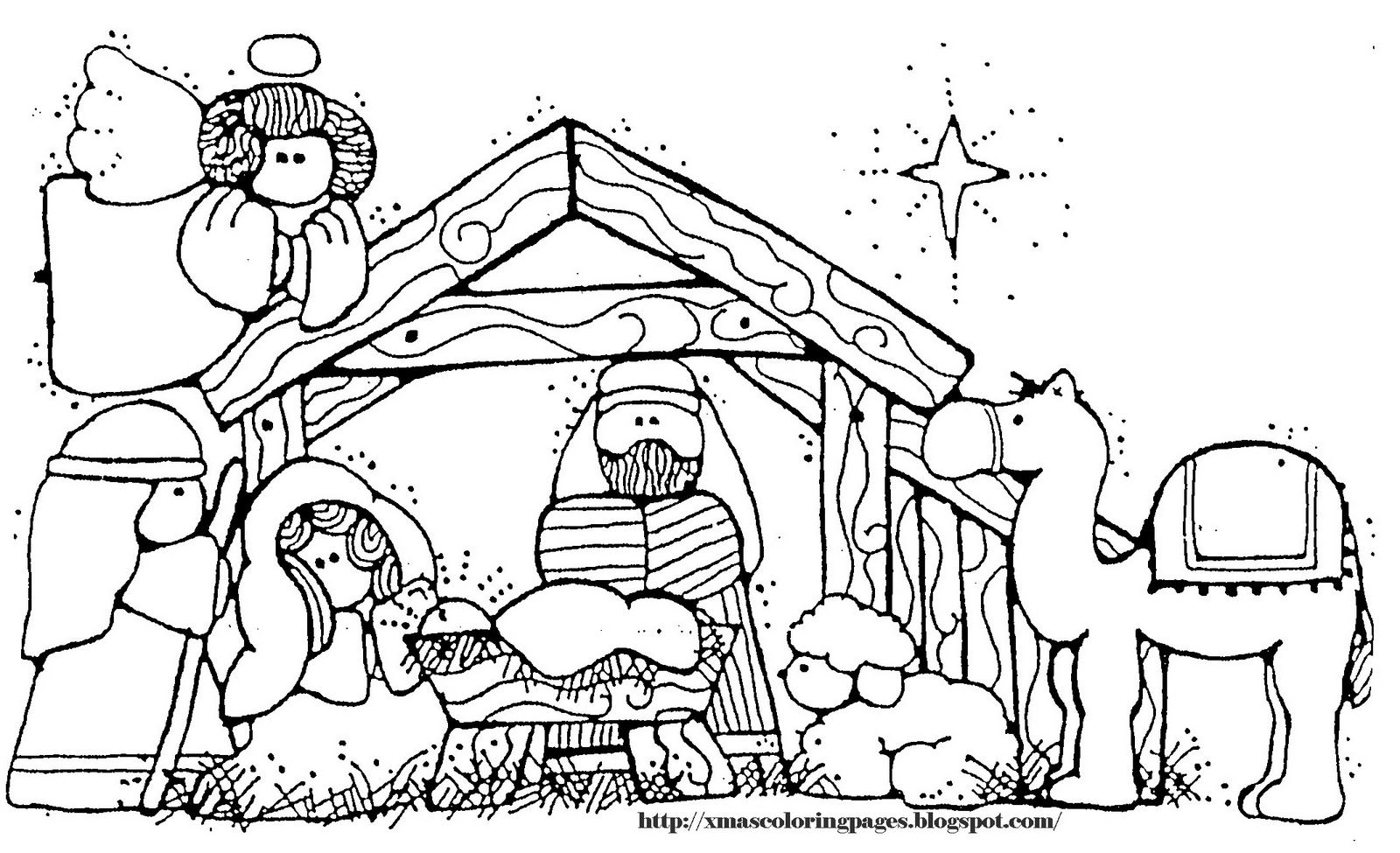 Festive coloring fun xmas coloring pages