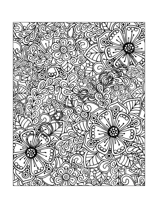 Adult coloring books pack nature stress relieving coloring books â zoco products