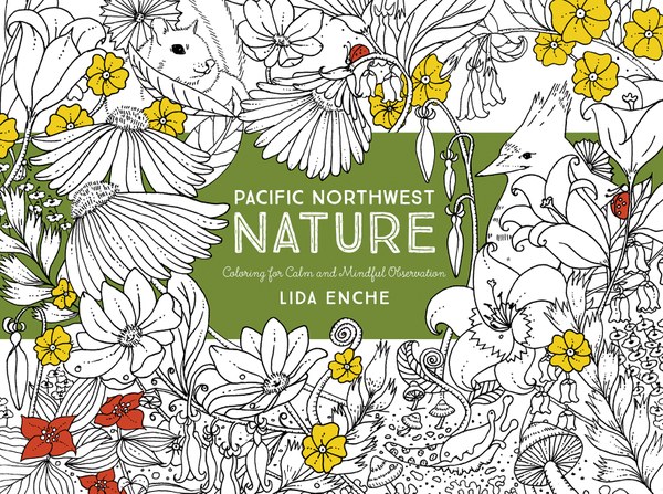 Pacific northwest nature coloring for calm and mindful observation â books