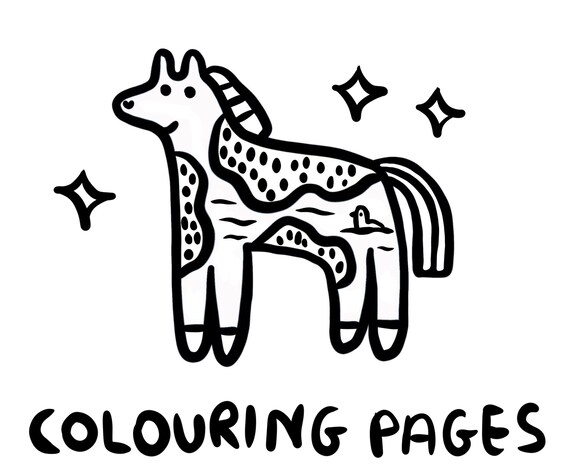 Cute art coloring pages adult colouring book body positive coloring pages illustrated art nature simple coloring pages for young artist