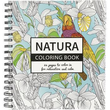 Mindfullness colouring book natural x cm pc