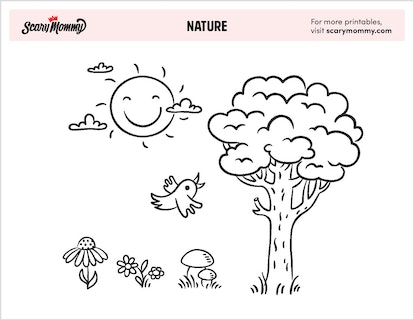 Free nature coloring pages thatll make you want to get outside