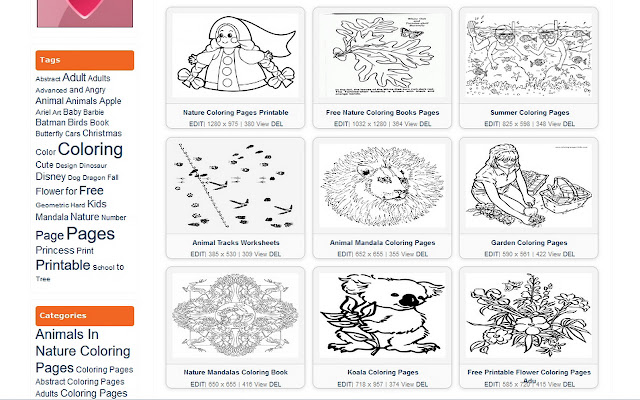 Coloring pages for kids