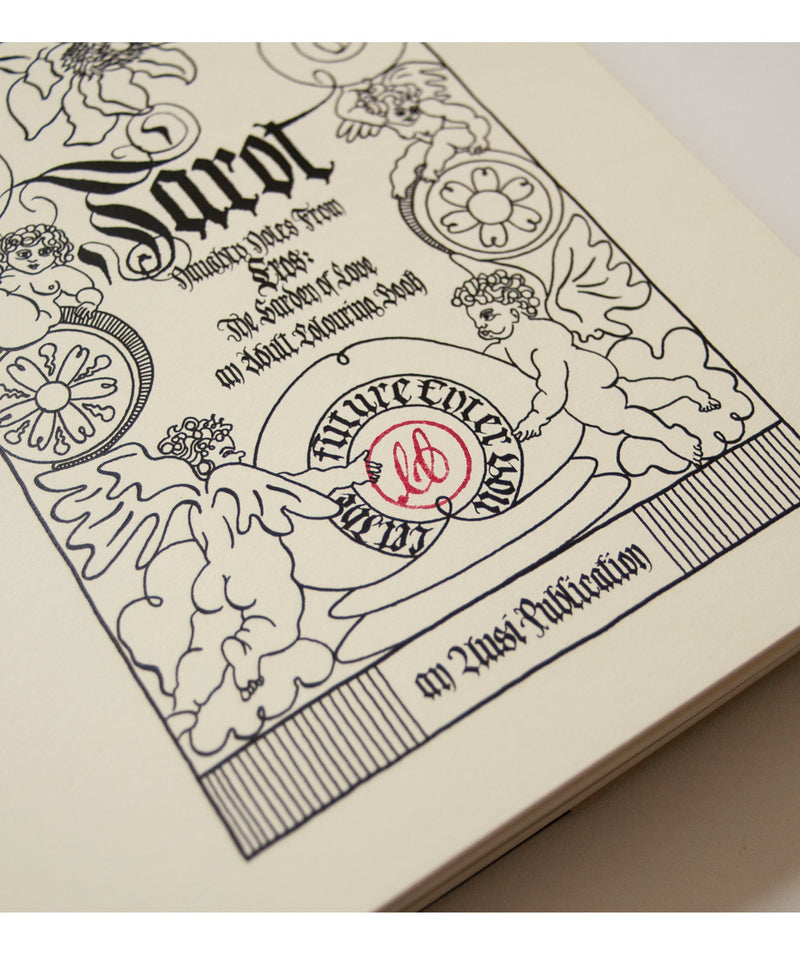 Tarot eros naughty notes from the garden of love adult colouring b â