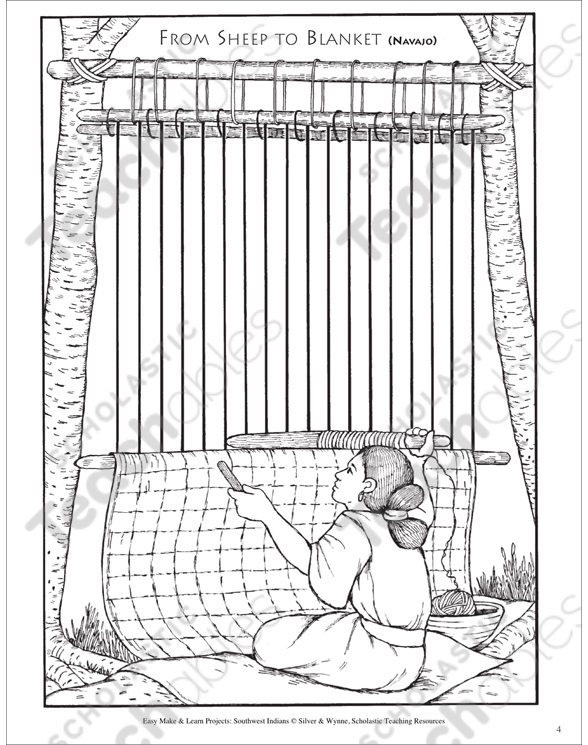 From sheet to blanket and navajo blankets printable lesson plans and ideas research and study tools