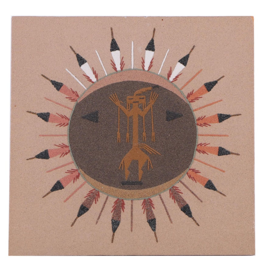 Navajo sand painting