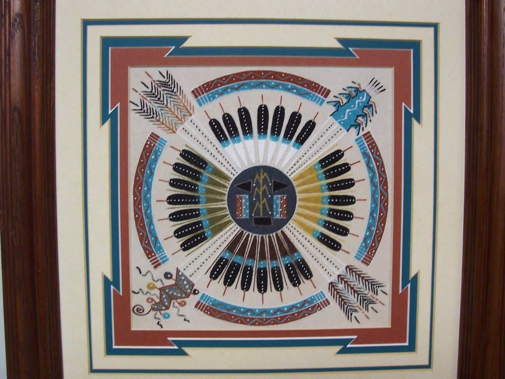 Navajo sand painting