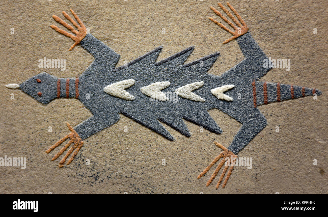 Navajo sand art hi