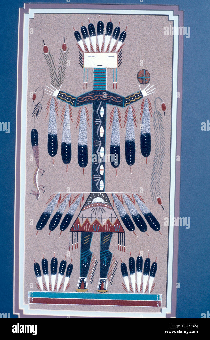 Navajo sand art hi