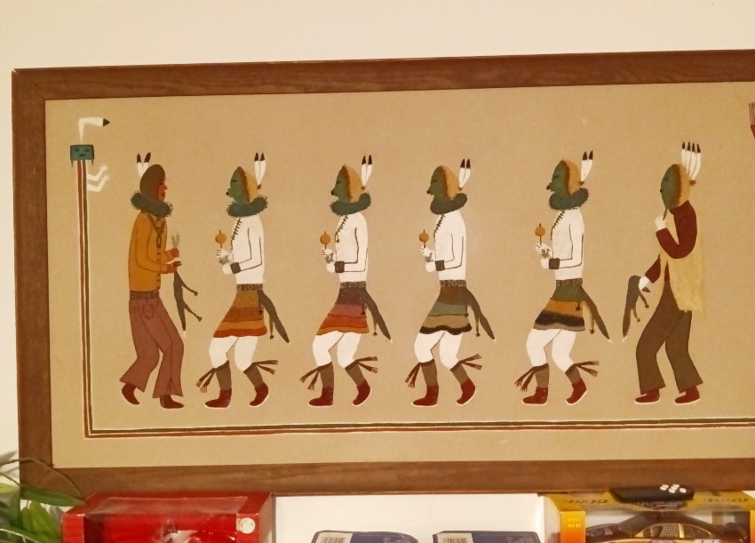 Taking a look at some native american sand paintings