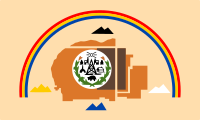 Flag of the navajo nation