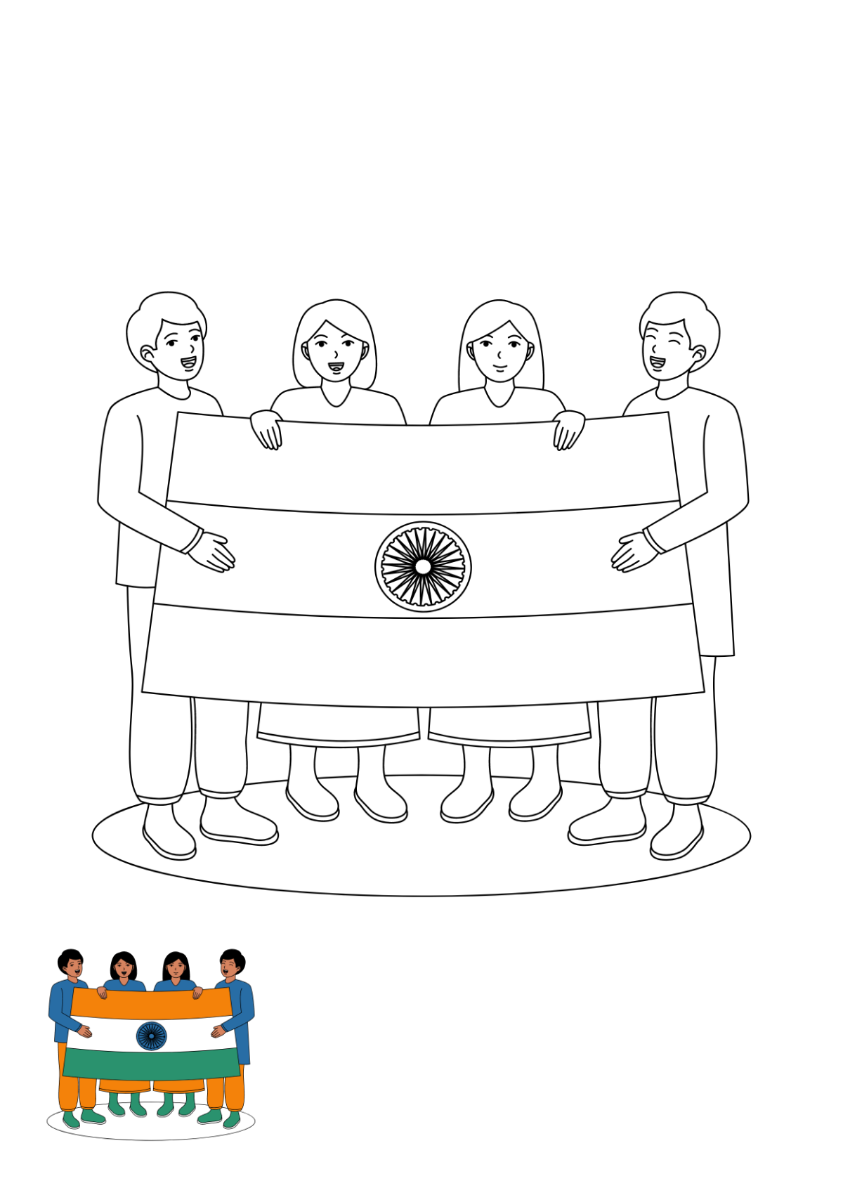 Free coloring page s examples