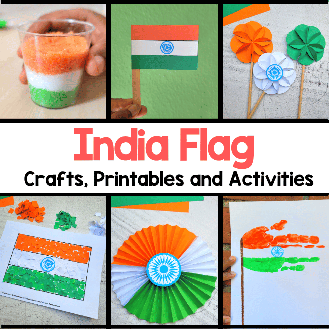 India flag activities for kids