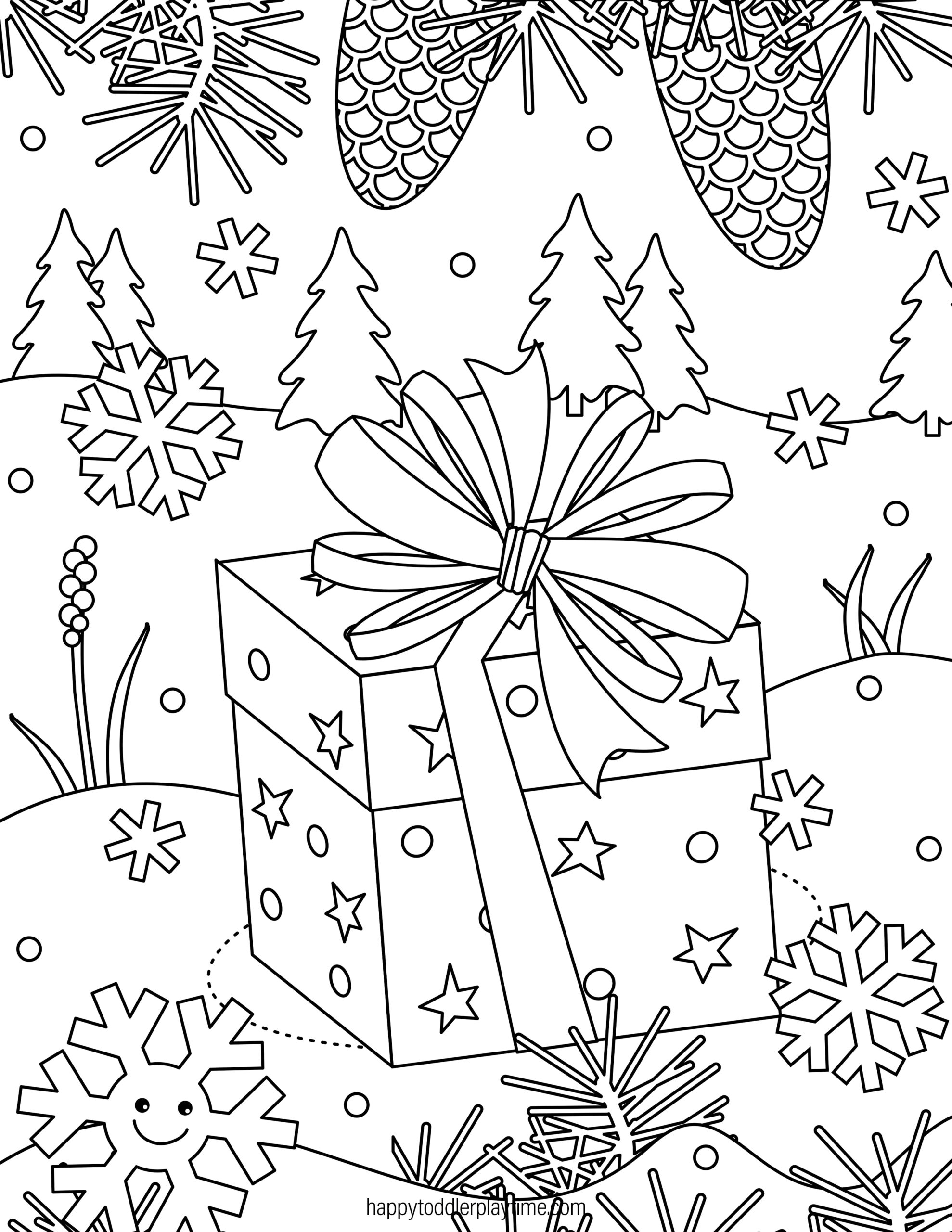 Free printable christmas coloring pages unleash the joy of colors