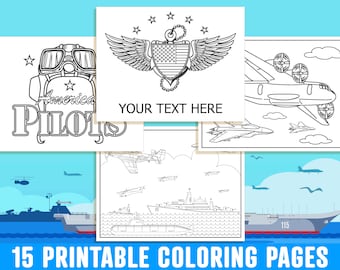 Navy coloring pages printable us navy coloring pages for kids boys girls teens adults navy party activity pdf instant download