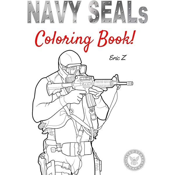 Navy seals for kids coloring book navy seals special forces leadership and self