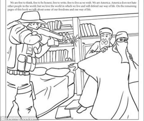 Disgusting childrens louring book depicting terrorism causes ntroversy daily mail online