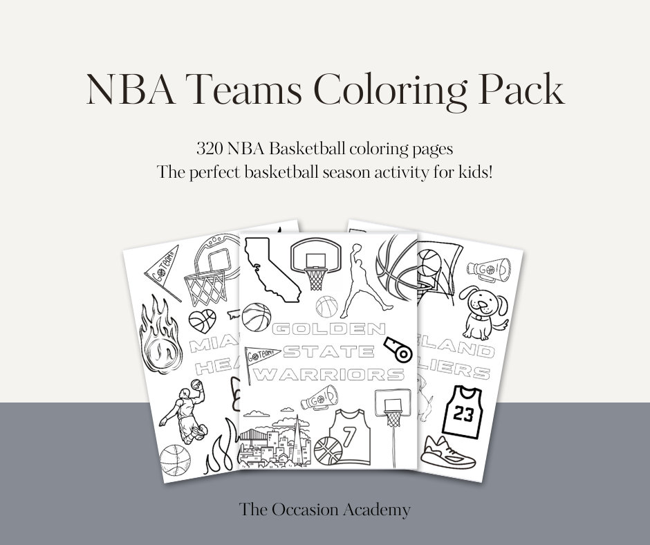 Nba coloring pages