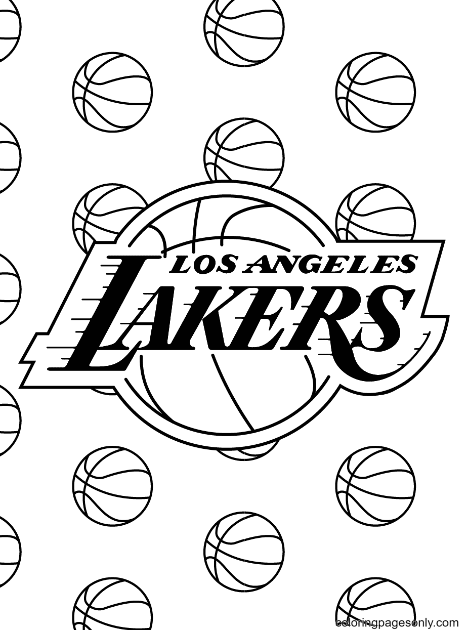 Basketball coloring pages