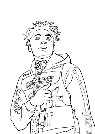How to draw nba youngboy apk