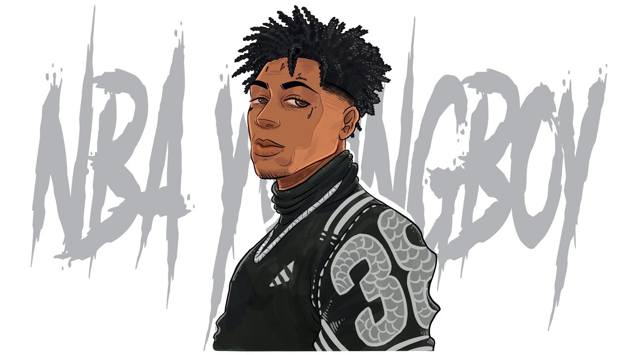 Drawing nba youngboy rapper