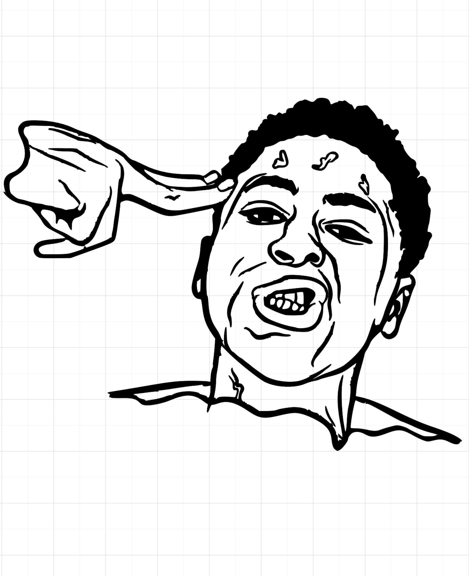 Nba youngboy vinyl decal rapper sticker