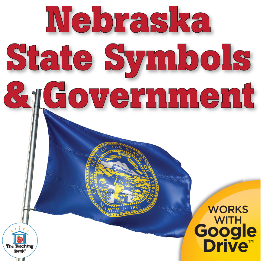Nebraska state study symbols and government unit