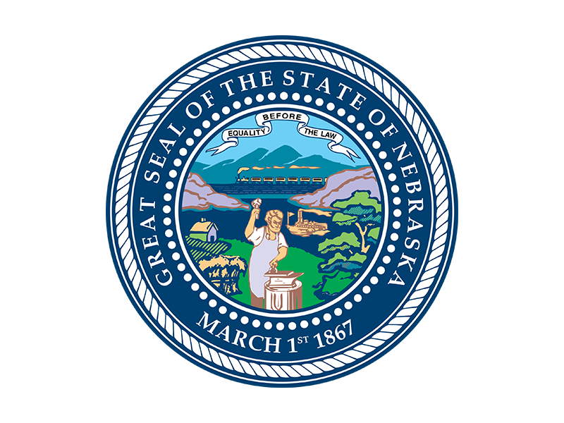 Nebraska state seal png svg vector