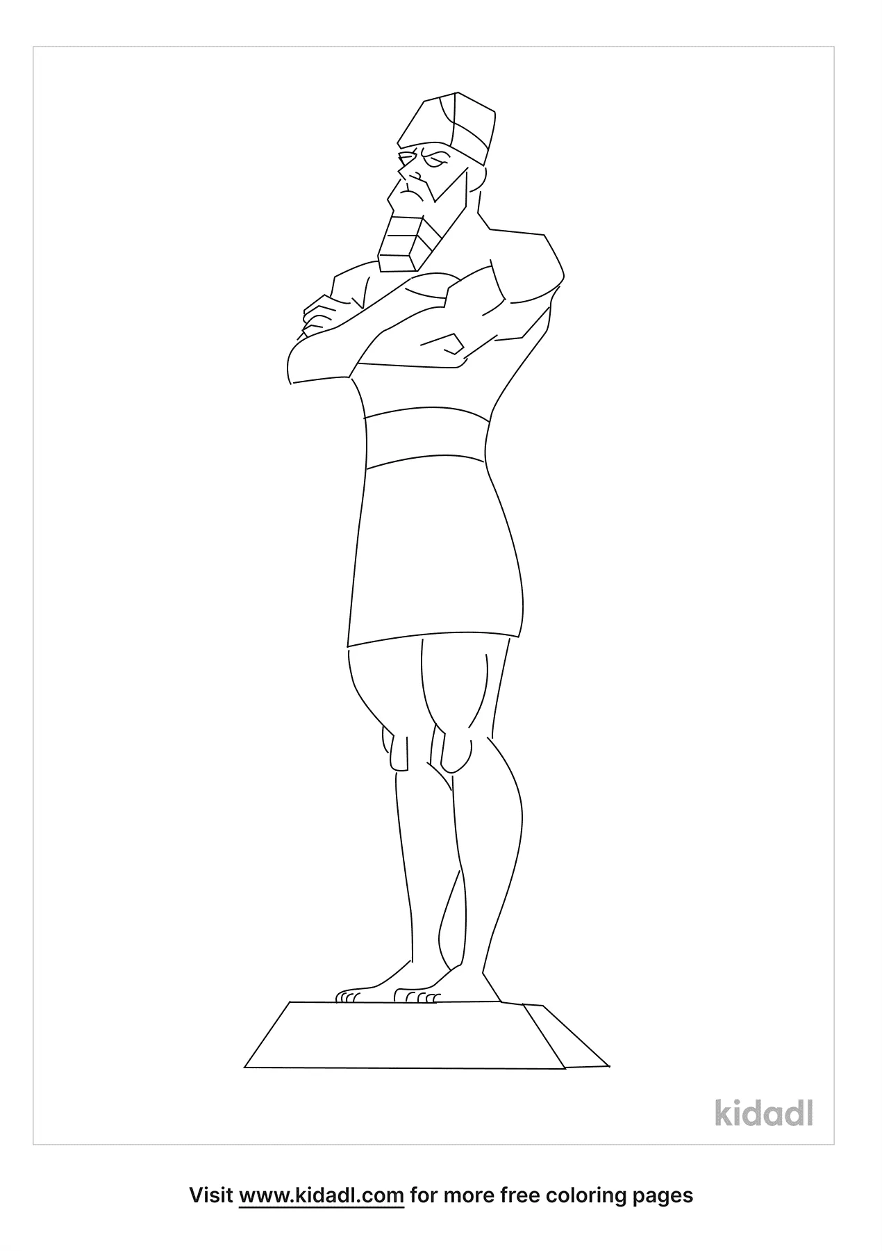 Free daniel statue coloring page coloring page printables
