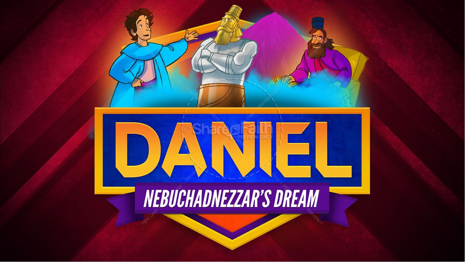 The daniel nebuchadnezzars bible story clover media