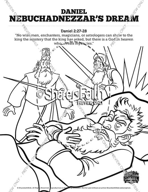 Daniel nebuchadnezzars dream bible mazes â