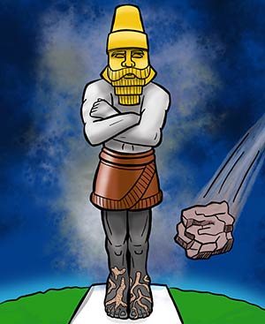 Nebuchadnezzars dream statue