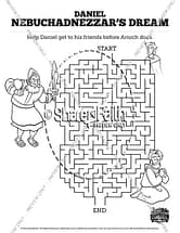 Daniel nebuchadnezzars dream bible mazes â