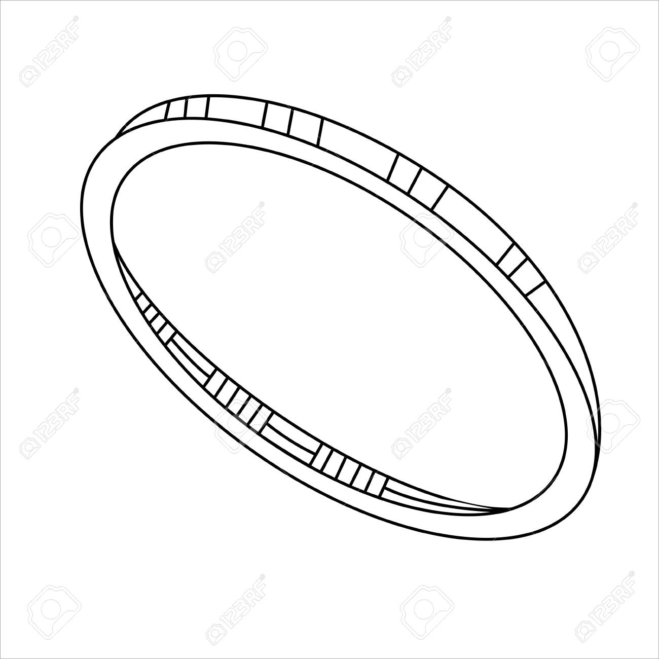 Jewelry rings fashion black and white outline coloring page simple line art doodle rings women accessories royalty free svg cliparts vectors and stock illustration image