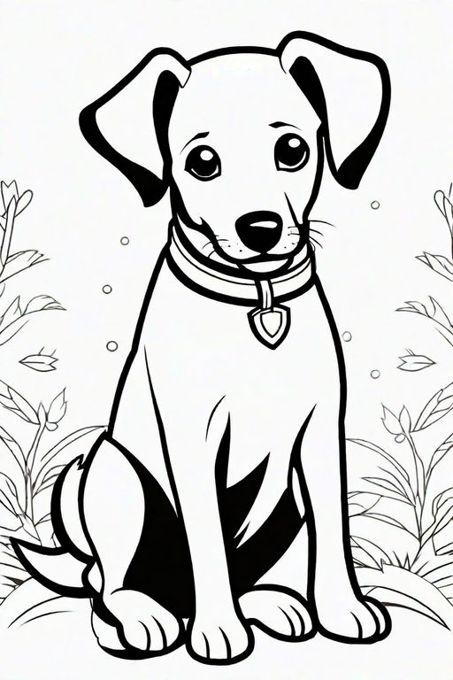 Black and white for coloring book vector simple ar